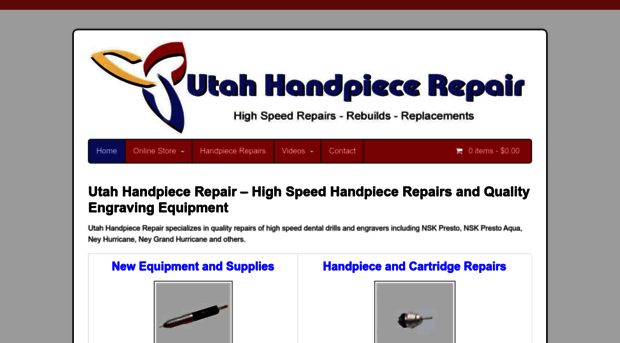 utahhandpiecerepair.com