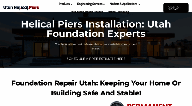 utahhelicalpiers.com