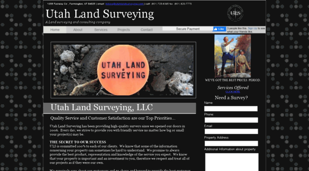 utahlandsurveying.com