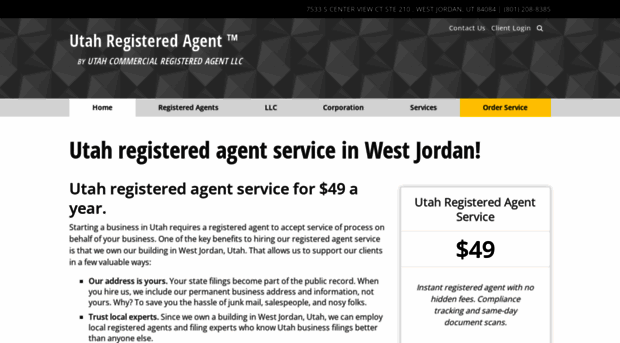 utahregisteredagent.com