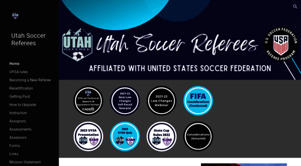 utahsoccerrefs.com