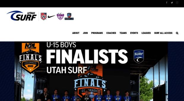 utahsurfsoccer.com