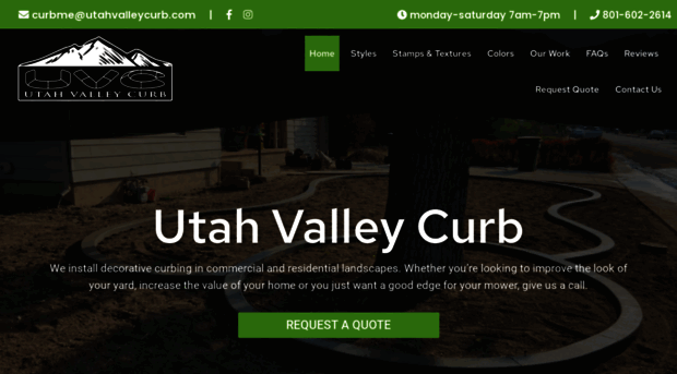 utahvalleycurb.com