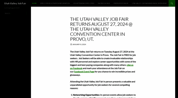 utahvalleyjobfair.com