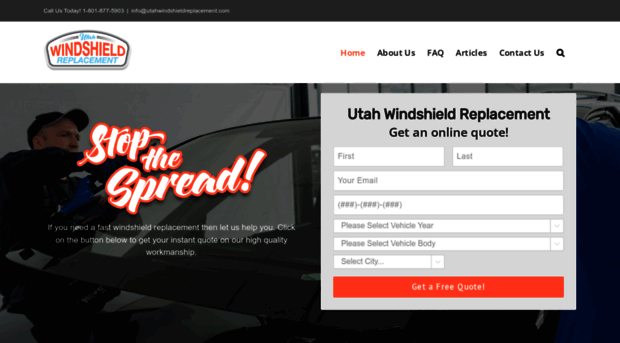 utahwindshieldreplacement.com