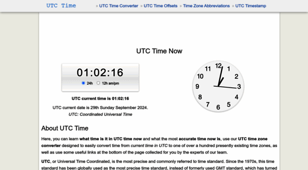 utctime.net