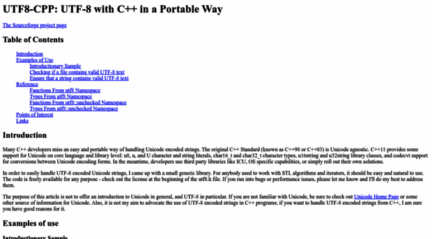 utfcpp.sourceforge.net