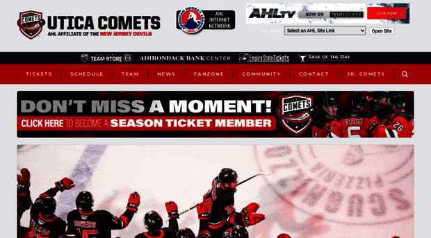 uticacomets.com