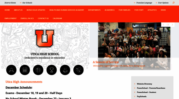 uticahigh.uticak12.org
