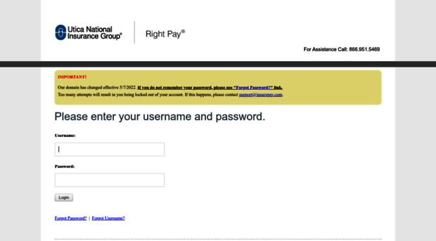 uticarightpay.insurelinx.com