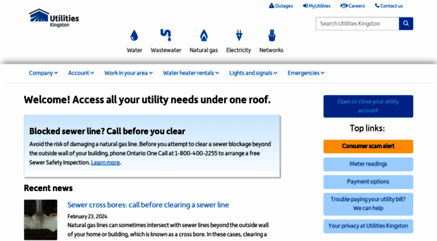 utilitieskingston.com