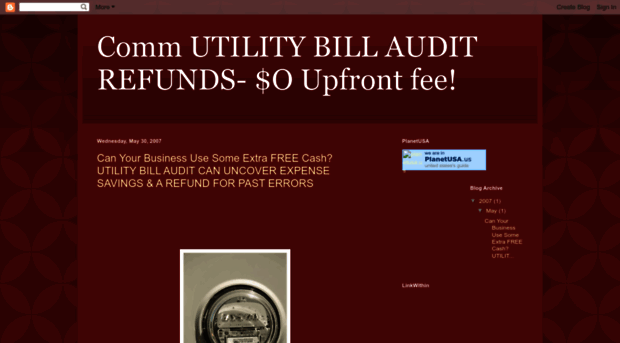 utilitybillrefund.blogspot.com