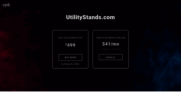 utilitystands.com