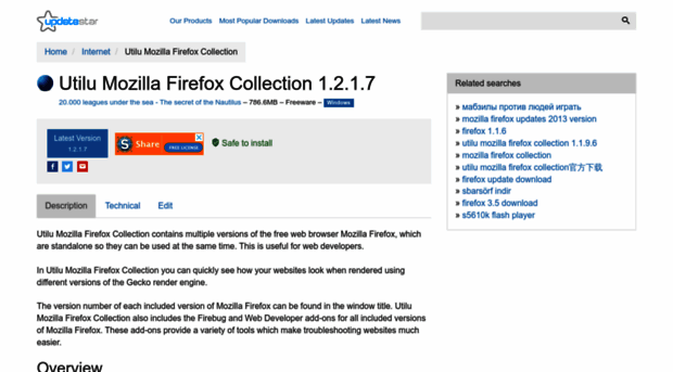 utilu-mozilla-firefox-collection.updatestar.com