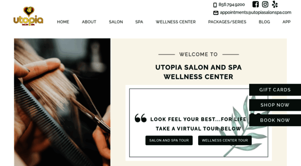 utopiasalonspa.com