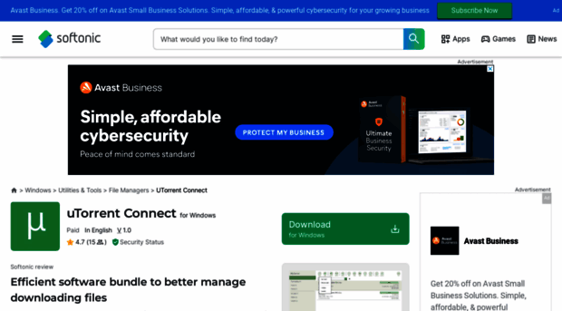 utorrent-connect.en.softonic.com