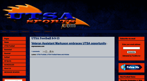 utsasports.com