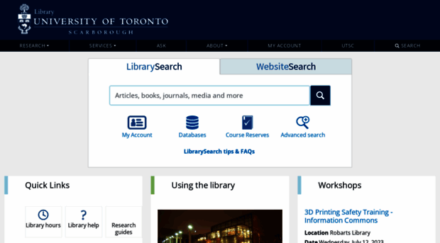 utsc.library.utoronto.ca