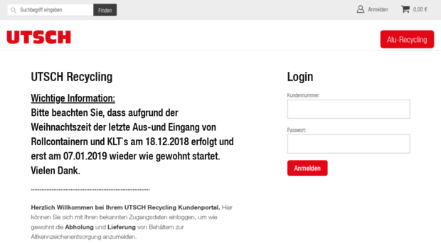 utsch-recycling.de
