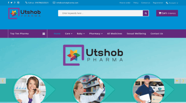 utshobpharma.com