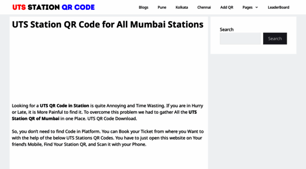 utsstationqrcode.com