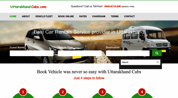 uttarakhandcabs.com