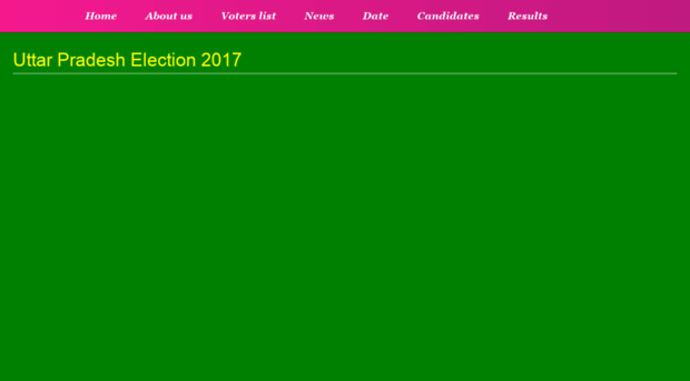 uttarpradesh.election2017results.in