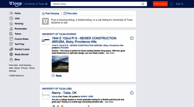 utulsa.uloop.com