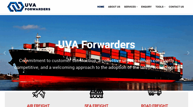 uvaforwarders.com