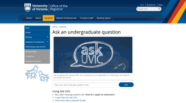 uvic.intelliresponse.com