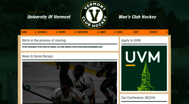 uvmhockeyclub.pointstreaksites.com