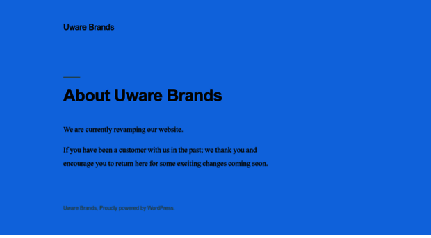 uwarebrands.com