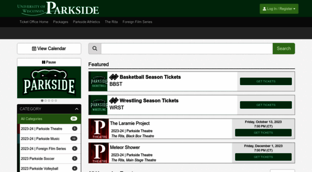 uwparksidetickets.universitytickets.com