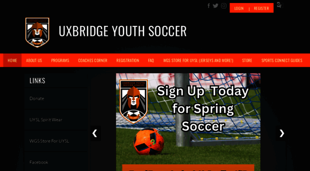 uxbridgeyouthsoccer.com