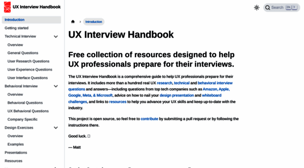 uxinterviewhandbook.com