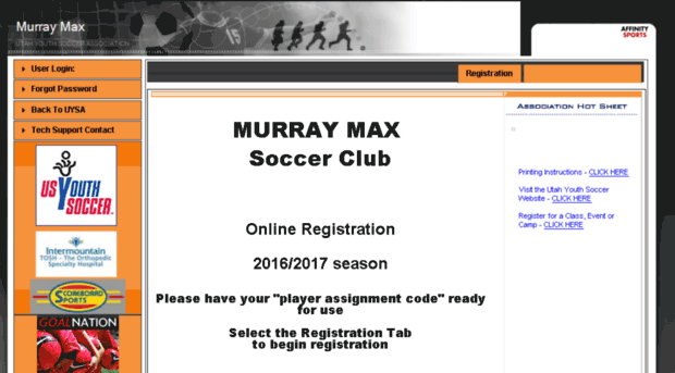 uysa-murraymax.affinitysoccer.com