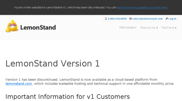 v1.lemonstand.com