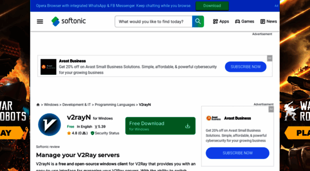 v2rayn.en.softonic.com