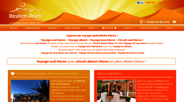 vacances-desert.com