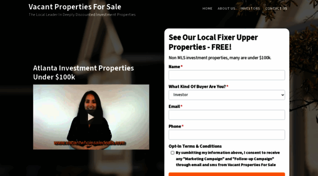 vacantwholesaledeals.com