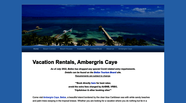 vacation-rentals-belize.com