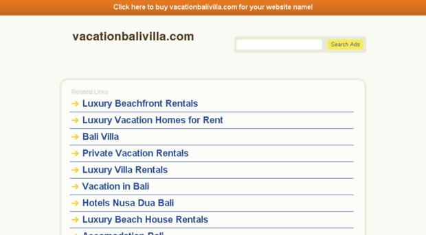 vacationbalivilla.com