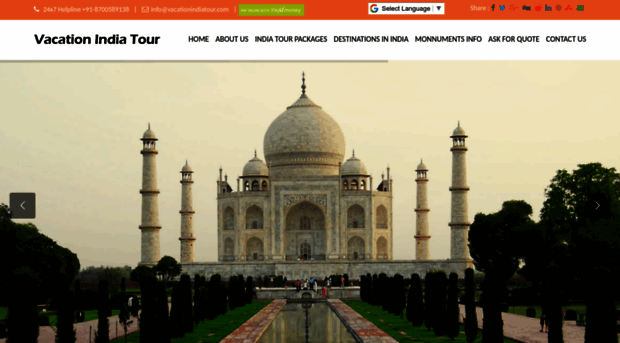 vacationindiatour.com