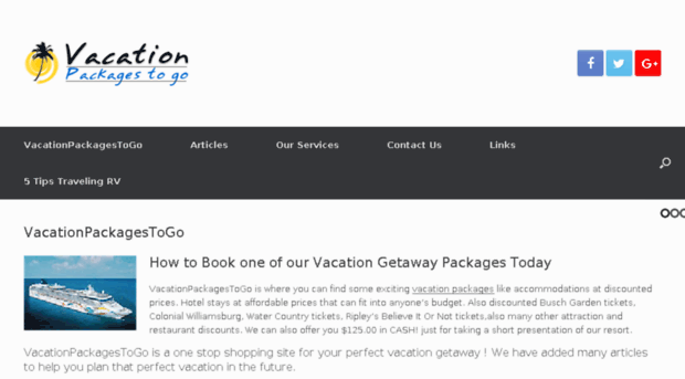 vacationpackagestogo.com