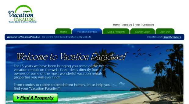 vacationparadise.com