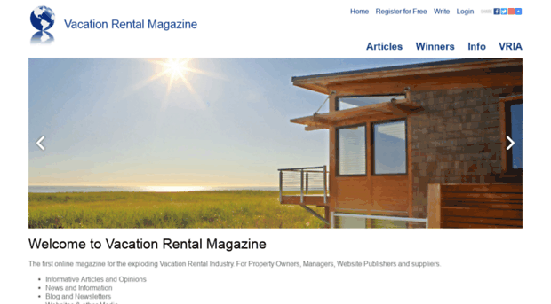 vacationrentalmagazine.com