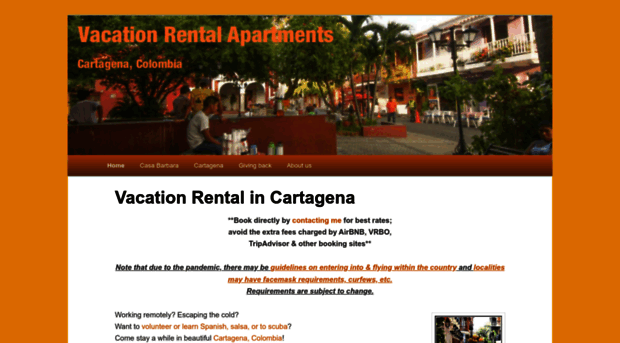 vacationrentalscartagena.com