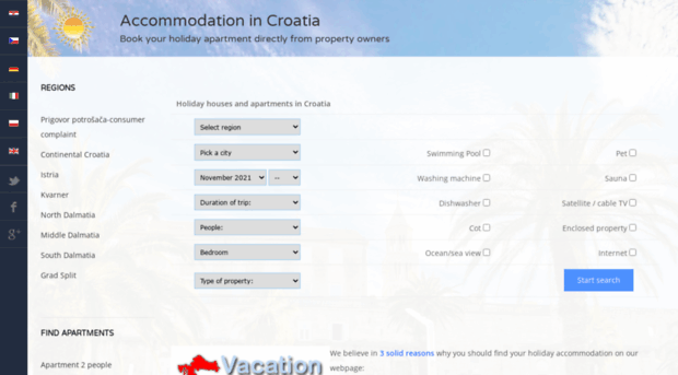 vacationrentalsincroatia.com