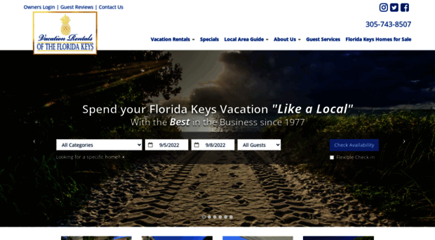 vacationrentalsofthefloridakeys.com