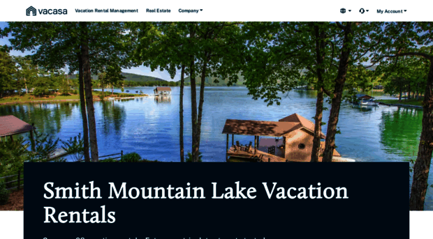 vacationrentalssmithmountainlake.com